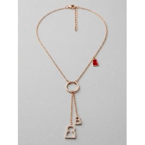 chaine (L'Impériale Mansour) en argent 925 - rose