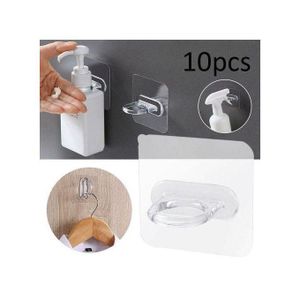 Crochets muraux adhésifs modernes, sans perçage nécessaire