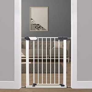 Barrière de Lit Enfants Bébés Protection Bord de Lit pour Sécurité L.150cm  H.66-90cm gris