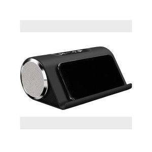 مكبر الصوت - Baffe Bluetooth - Music Mini Speaker-مكبر صوت محمول ومكبر صوت كبير بتصميم دعامة للهاتف المحمول الحديث