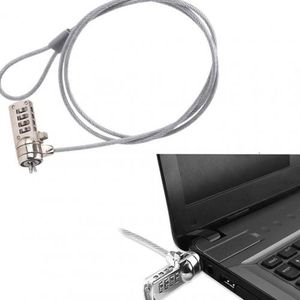 Câble cadena antivol pour les ordinateurs portables - SecuMall Maroc