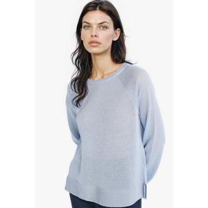 Defacto Pull Femme coupe regular en viscose - Bleu - C6818AX.