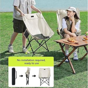Chaise Camping Pliable Ultra Confort- Couleur Aléatoire