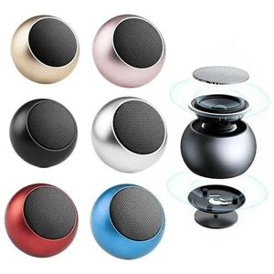 Mini haut-parleur Bluetooth portable – Enceinte sans fil compacte au design sphérique moderne, disponible en plusieurs coloris