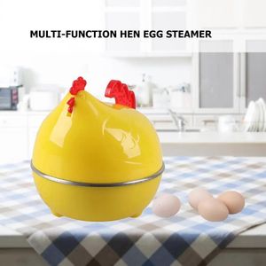 Cuiseur à Œufs Électrique Automatique Poule  Vapeur Inox Rapide 7 Oeufs  Appareil Multifonction PetitDéjeuner Œufs Mollets Durs