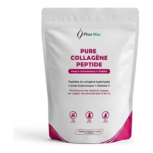 Phormax Collagène Peptide - Soutien Peau, Articulations, Vitalité - Poudre 