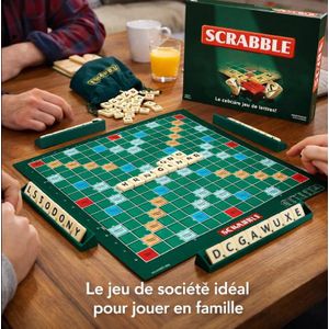 Scrabble Scrable Classique – Jeu de Société de Lettres & Réflexion pour Toute la Famille