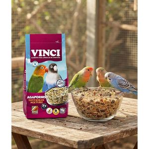 Vinci Alimentation pour Inséparables et Perruches  – Mélange de Graines Enrichi (Lovebirds Mixture)