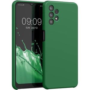  pochette comaptible avec Samsung A52   Protection Étui Antichoc Silicone Vert