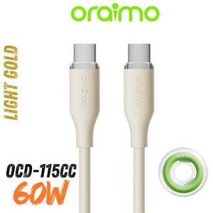 Oraimo  Câble de charge et de données 1M TYPE-C-TYPE-C 60W OCD-115CC