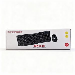 Microkingdom لوحة مفاتيح وفأرة لاسلكية MK1618