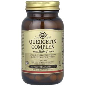 Solgar Quercetin Complex with Ester-C® Plus, 50 Vegetable Capsules