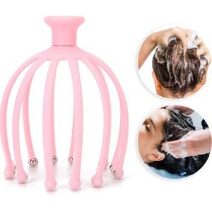 جهاز تدليك الرأس ذو 12 مخالب مع أدوات تدليك يدوية لفروة الرأس