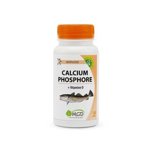 TOTAL Calcium, phosphore et vitamine D - Complement alimentaire 120 Gelules