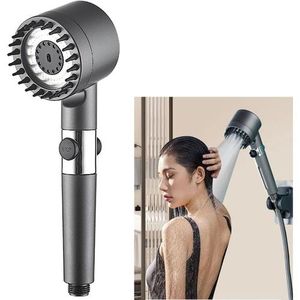 رأس دش موفر للمياه، مع 3 أنواع من النفاثات