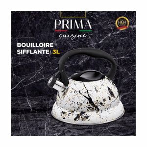 Prima غلاية صفير من الفولاذ المقاوم للصدأ سعة 3 لتر