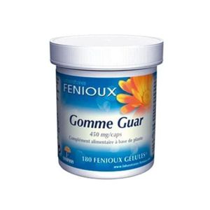TOTAL Gomme Guar - Complement alimentaire 180 Gelules