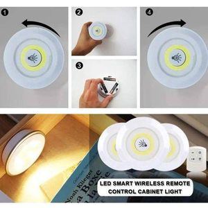 3 Lampe LED Réglable Sous-Meuble avec Télécommande – Lampe à Piles pour Armoire et Cuisine