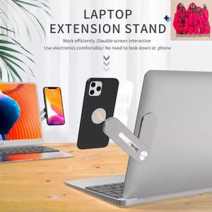 Support téléphone magnétique en alliage pour ordinateur + Sticker Choose