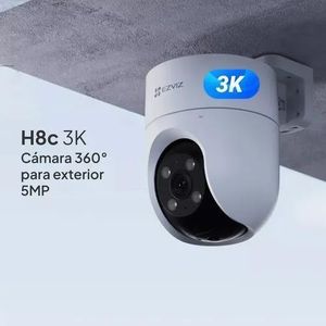 EZVIZ  Camera Wi-Fi PT Couleur 5MP Extérieure  360 degrés, + Alarme 