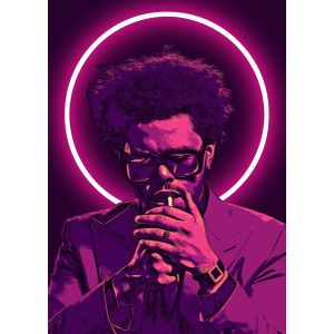 The weeknd   Style 4 Poster Chambre Haute Qualité