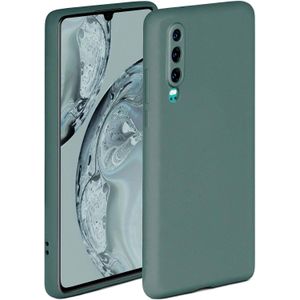 Case غلاف سيليكون أخضر لهاتف Huawei P30 – حماية أنيقة وسهولة التعامل
