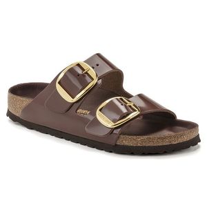 Birkenstock Arizona Big Buckle Natural Leather Patent High Shine Chocolate a prix pas cher Jumia Maroc
