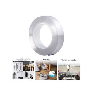 Scotch double face réutilisable adhésif murale pour rangement 1 METRE