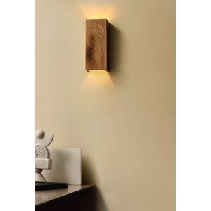 Applique murale en bois Vanessa - 2 Lampes led