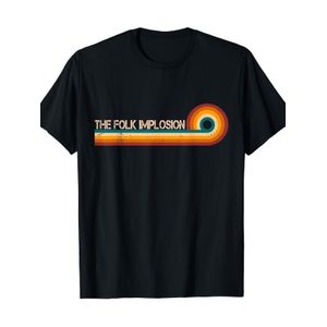 T-shirt Graphique Style Rétro - 200Gsm Lourd  Vêtement de Musique Vintage avec le Design Impression Sunset, Haut Unisexe Décontracté à Col Rond et Manches Courtes pour Hommes et Femmes (Tailles S-XXXL) - Cadeau Parfait pour les Passionnés de Musique
