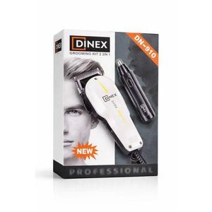 DINEX  DN-910 Kit de Tondeuse Filaire Professionnel 2 en 1 Tondeuse Cheveux + Rasoir Nez