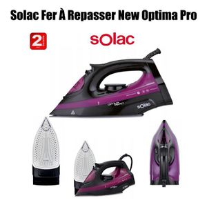 Solac Fer À Repasser New Optima Pro Pv2114 2600 W Semelle Céramique