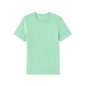 Celio T-shirt slim col rond en coton stretch - GREEN JADE