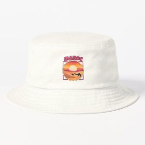 Moroccan Sunset Desert Scene Chapeaux Bob   avec design unique  