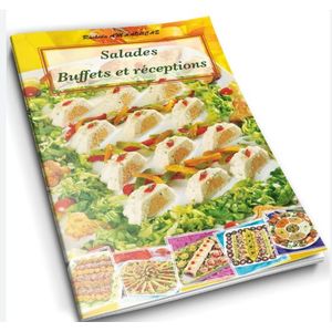 Livre de Cuisine - Salades Buffets et Réceptions