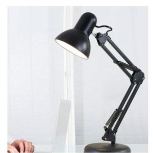 Lampe de Bureau Articulée Noire – Design Moderne et Élégant