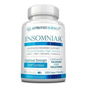 SOULAGEMENT RAPIDE DE L'INSOMNIE POUR RESTAURER LA VITALITÉ JOURNALIÈRE INSOMNIAR 60 CAP