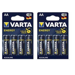 Pack 30 Piles VARTA Pile alcaline ENERGY AA (LR6) 1.5V