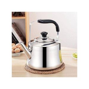 Bouilloire en inox 18/10 gris 2,5L