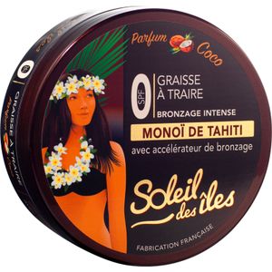Soleil Accélérateur de bronzage Graisse à Traire  Parfum coco By soleil des iles