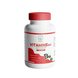 Naturania Vitamine B12 500 MCG pour Force Mentale, Puissance Physique et Vitalité Intense, 60 Comprimés