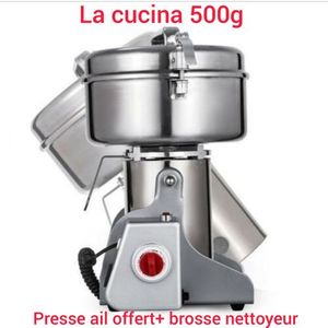 Moulin à épices professionnel électrique,inox 150g,850w meuleuse à grande  vitess