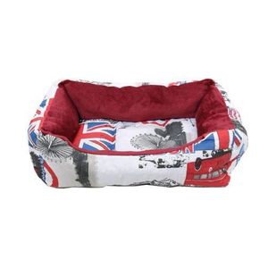 Lit pour chat et chien - rouge taille L