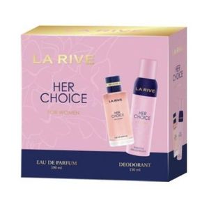 La Rive Her choice 100ML + Déodorant 150 ml ( Femme )