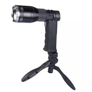 Lampe Torche LED XML T6 1 Pièce Multifonction Zoom Puissante pour Camping et Urgence