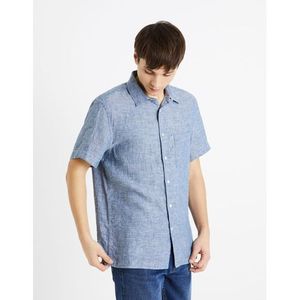 Celio Chemise regular 100% lin