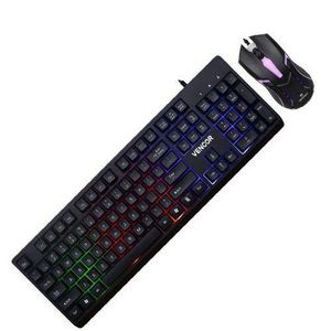 Combo Clavier et Souris Gamer Gaming – Clavier gamer RGB Rétroéclairé + Souris Haute Précision