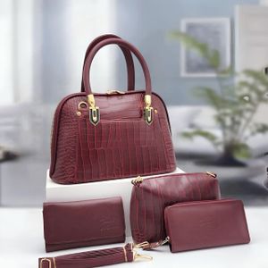 Sac a main pour femme de Luxe haute qualité 3 piece cuir 