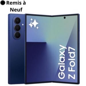 Samsung Galaxy Z Fold 7 Bleu Nuit 16Go / 1To - Remis à Neuf