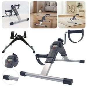 Pédalier électronique Pieds Pliables,Mini Vélo avec écran LCD